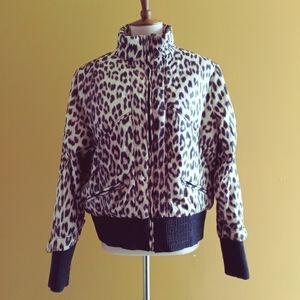 Sold Vintage Animal print Puffer